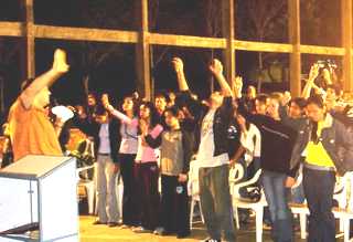 An altar call